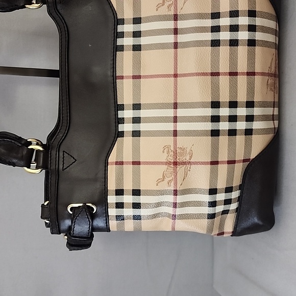 BURBERRY Haymarket Check Hepburn Tote Bag - Picture 5 of 16